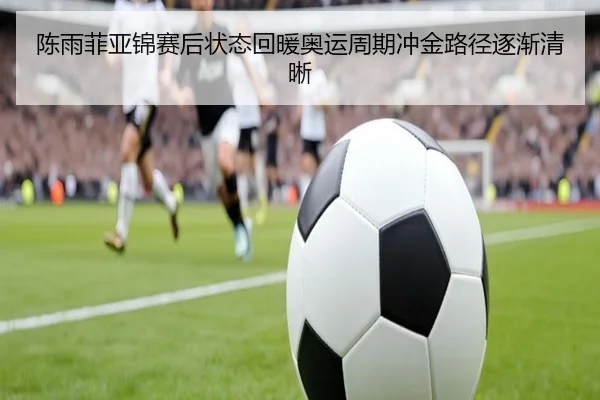 陈雨菲亚锦赛后状态回暖奥运周期冲金路径逐渐清晰
